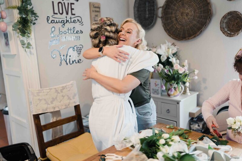 couple celebrating after ceremony cork wedding – JOD Photography