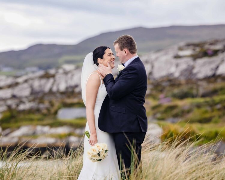 Windy and romantic wedding photos by Kerry coastline – JOD Photography